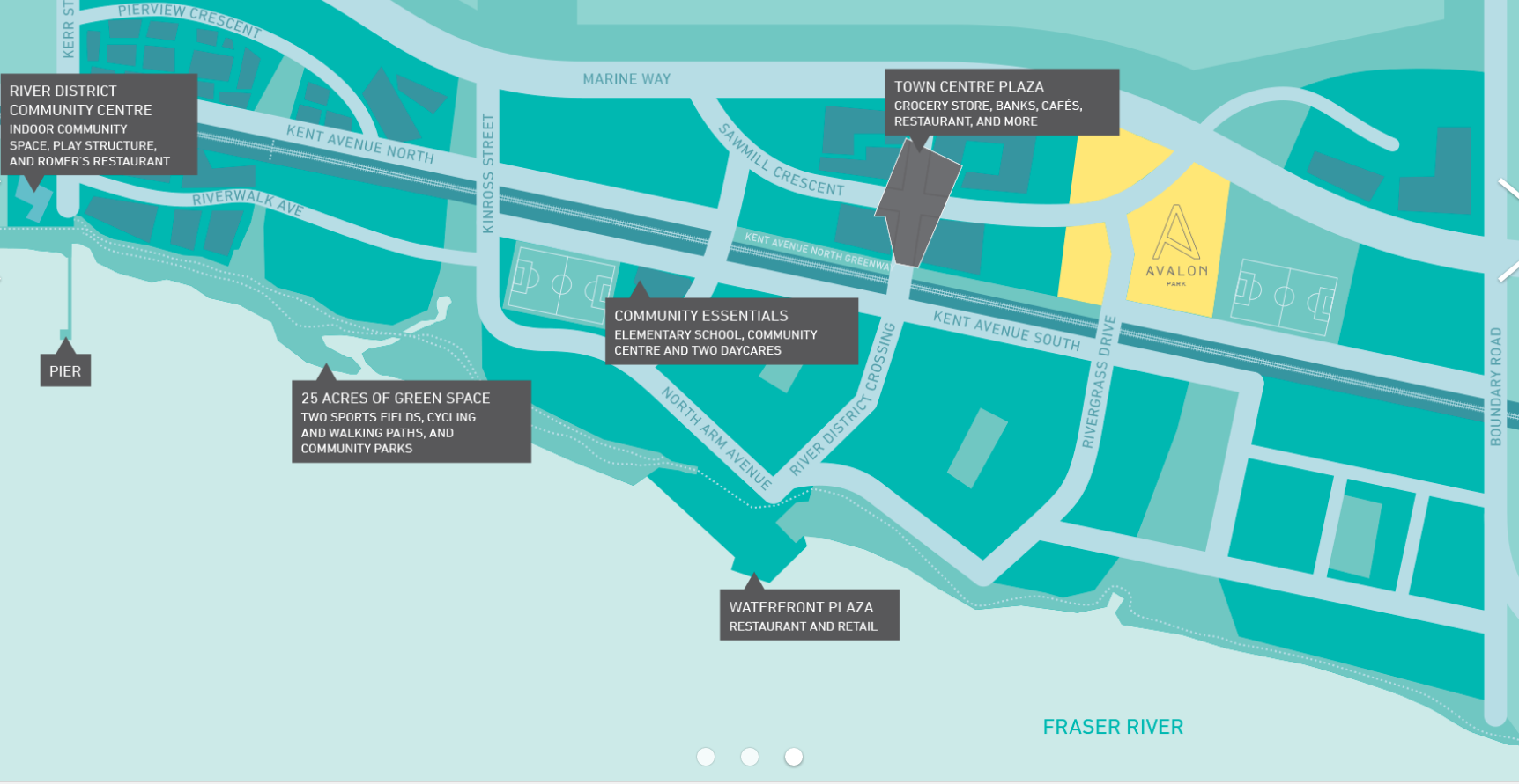 Avalon Park location map 2