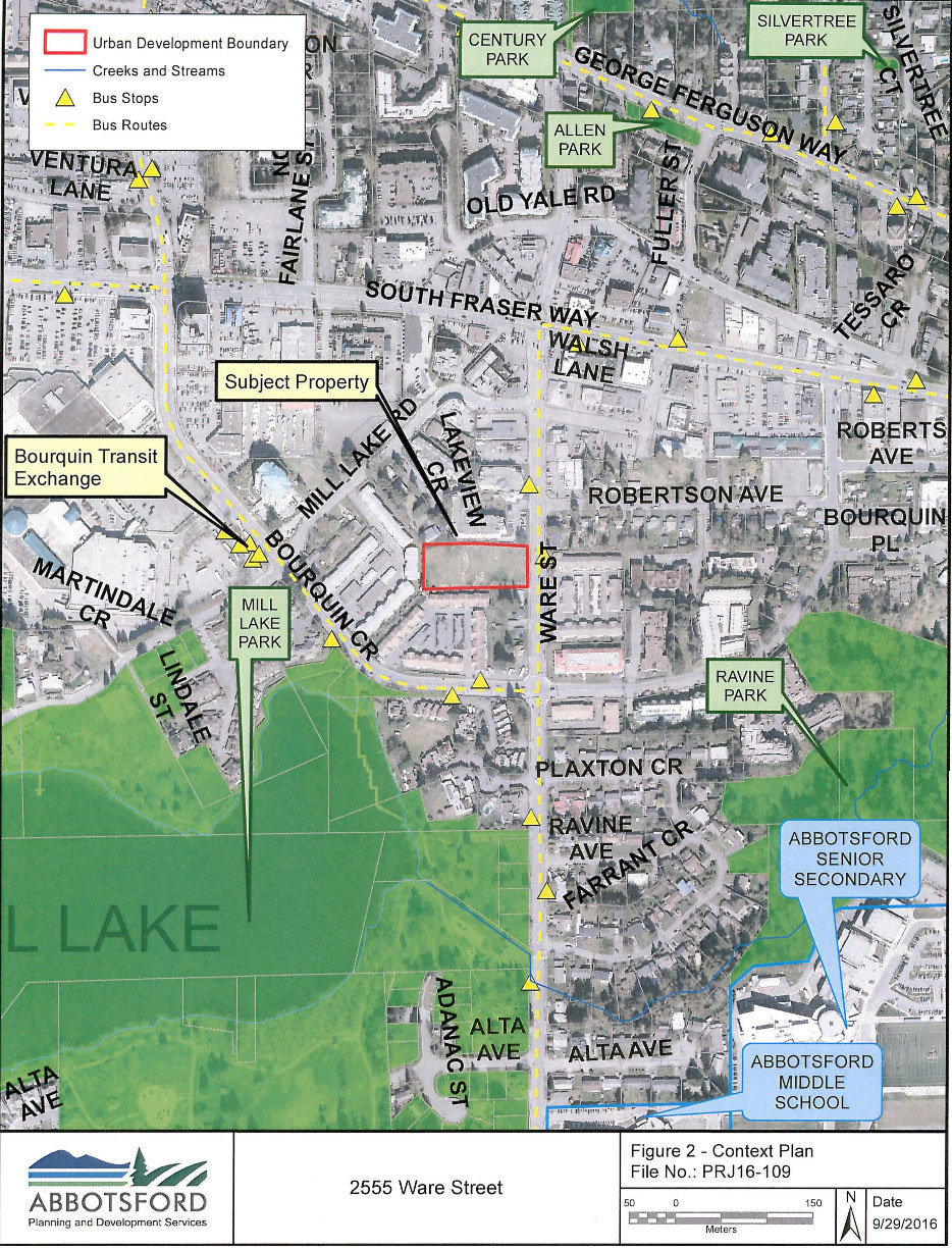 Mill District location map 2
