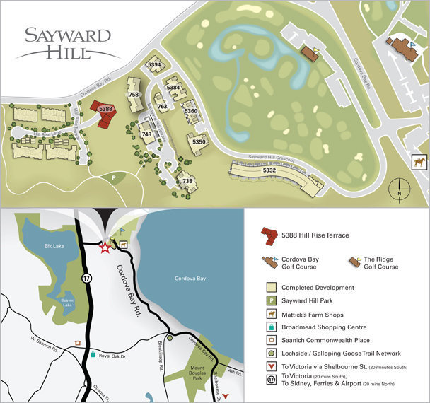 Sayward Hill Tower 2 location map 1