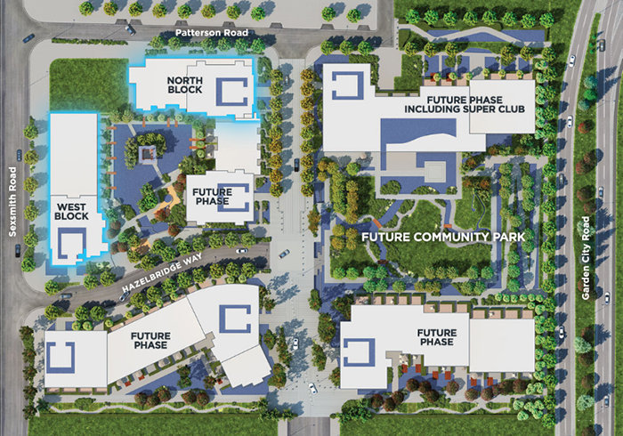 Concord Gardens North Tower location map 1