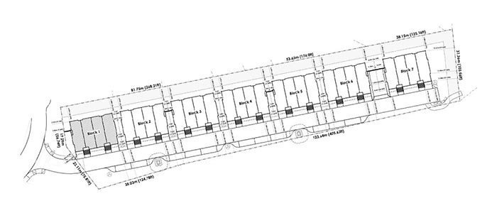 Park Land Townhomes location map 1