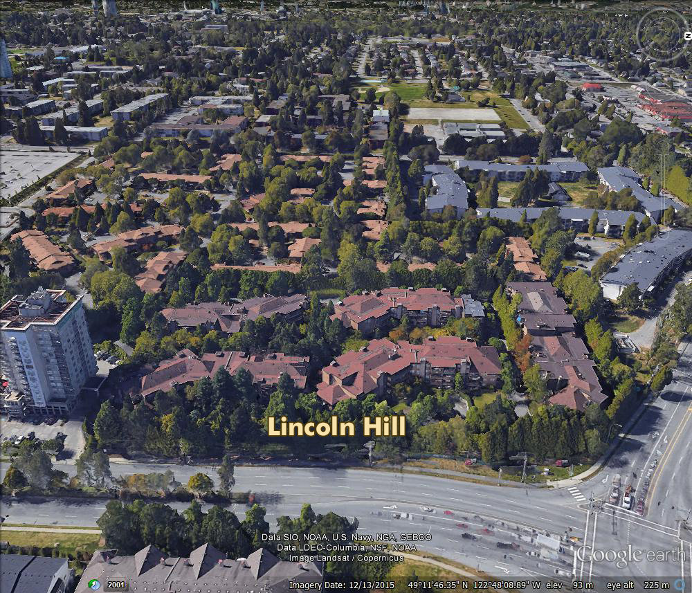 Lincoln's Hill location map 2