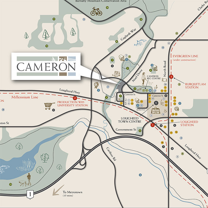 Cameron location map 2