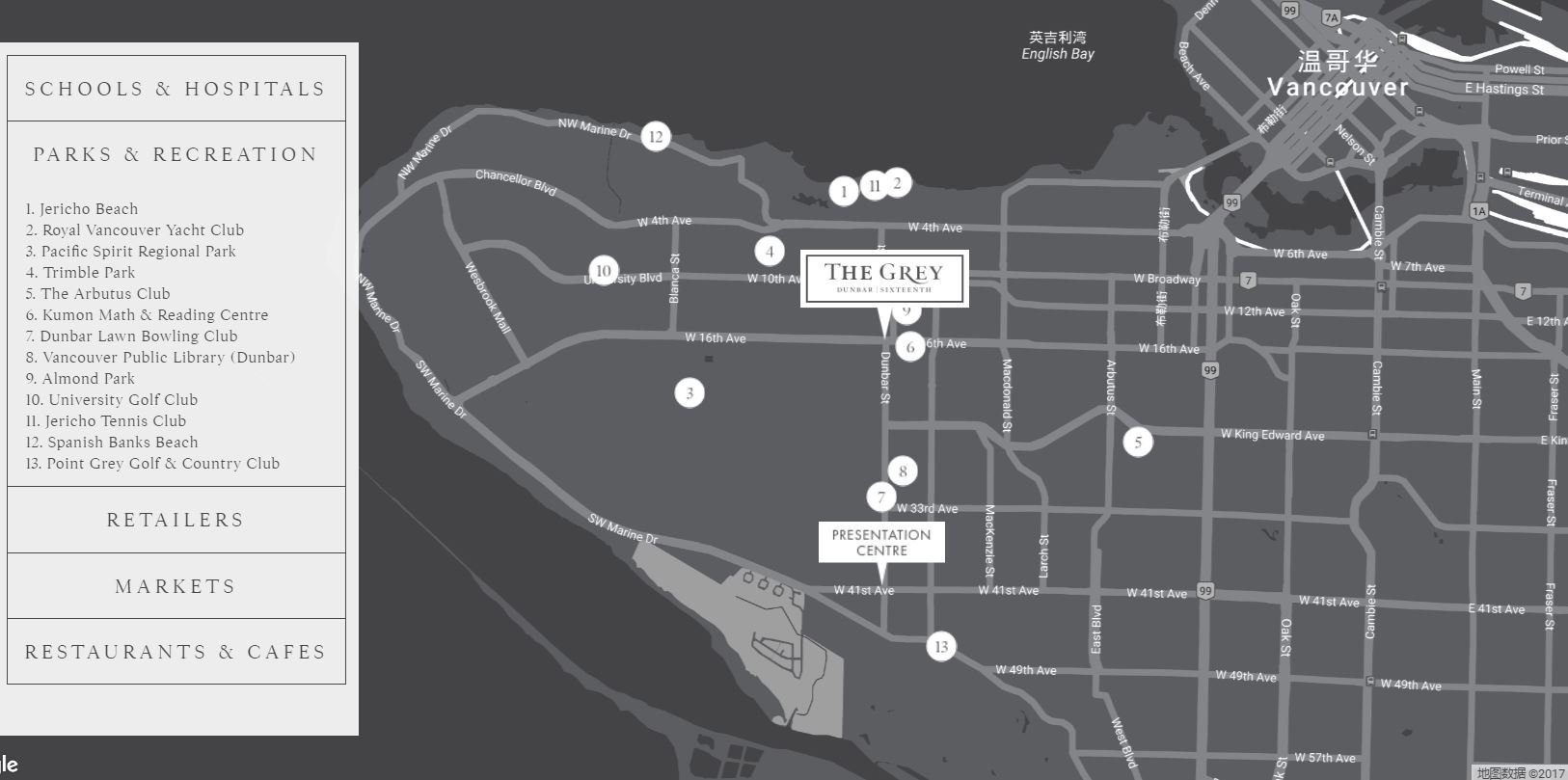 The Grey location map 2