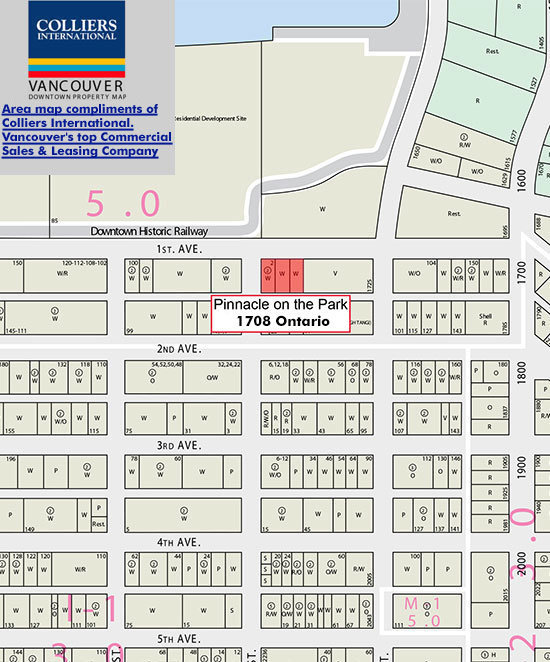 Pinnacle on the Park location map 2
