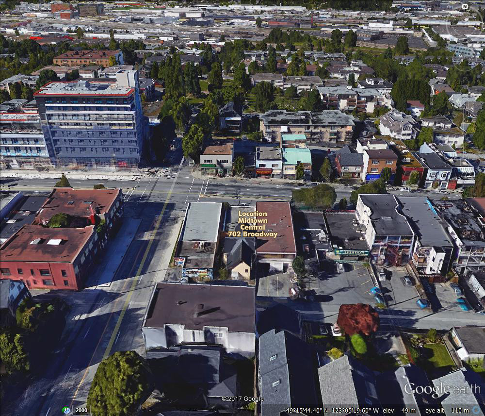 Midtown Central location map 2
