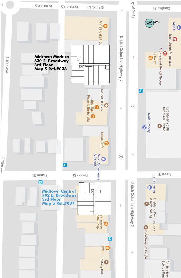 Midtown Central location map 1