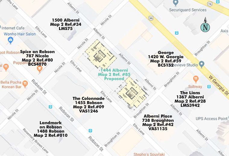 Surfcrest location map 1