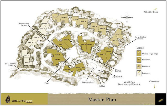 At Nature's Door location map 1