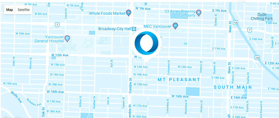 Campbell Residences location map 2