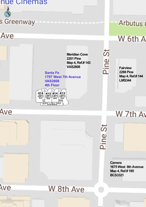 Santa Fe location map 1