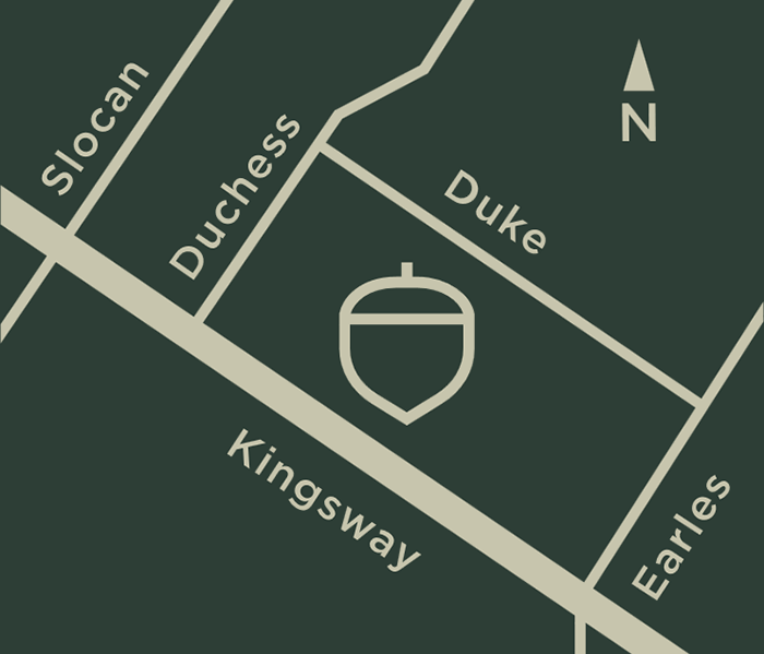Acorn location map 1