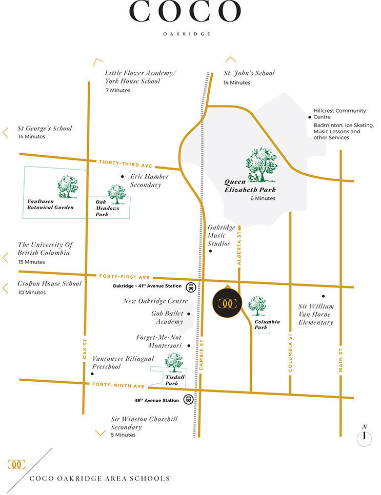 Coco Oakridge location map 2