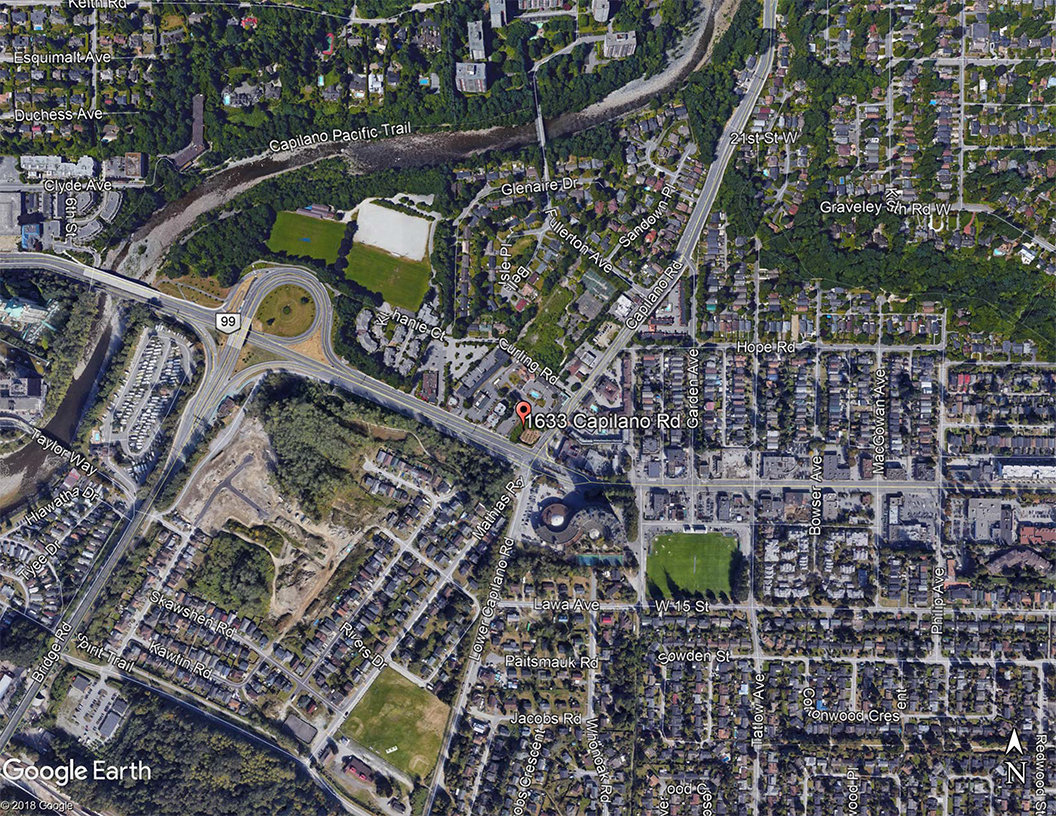 Park West at Lions Gate location map 2