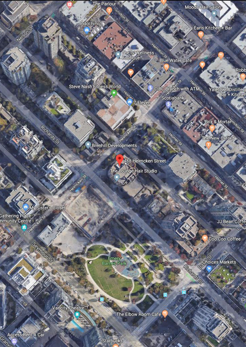 Robinson Tower location map 1