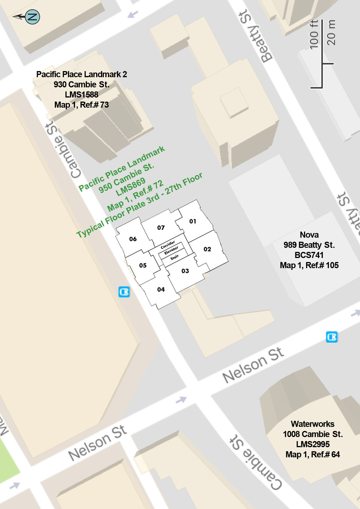 Pacific Place Landmark 1 location map 1