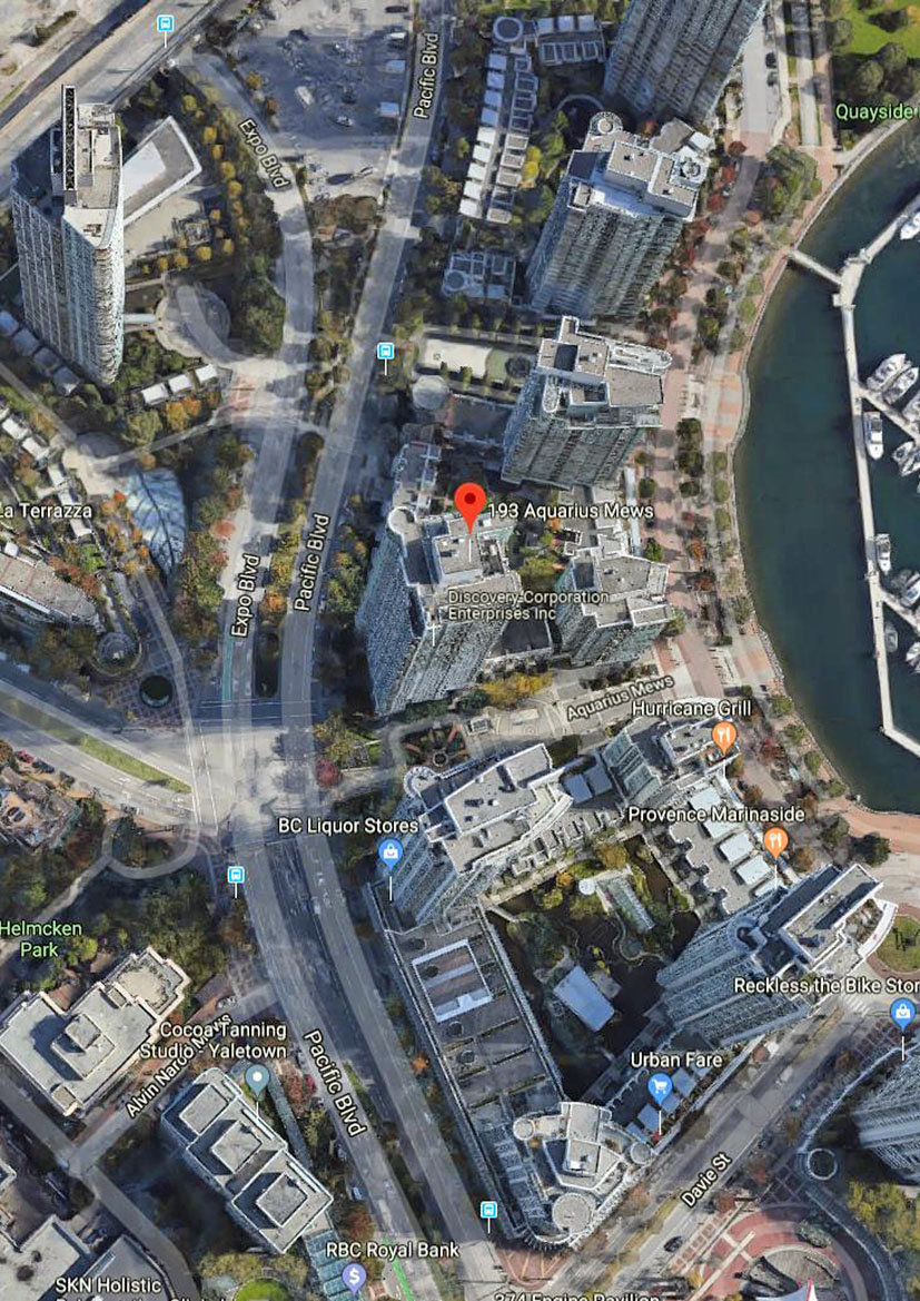 Marinaside Resort location map 6