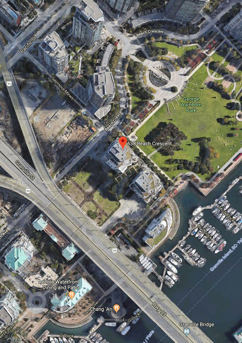 The Hamilton location map 1