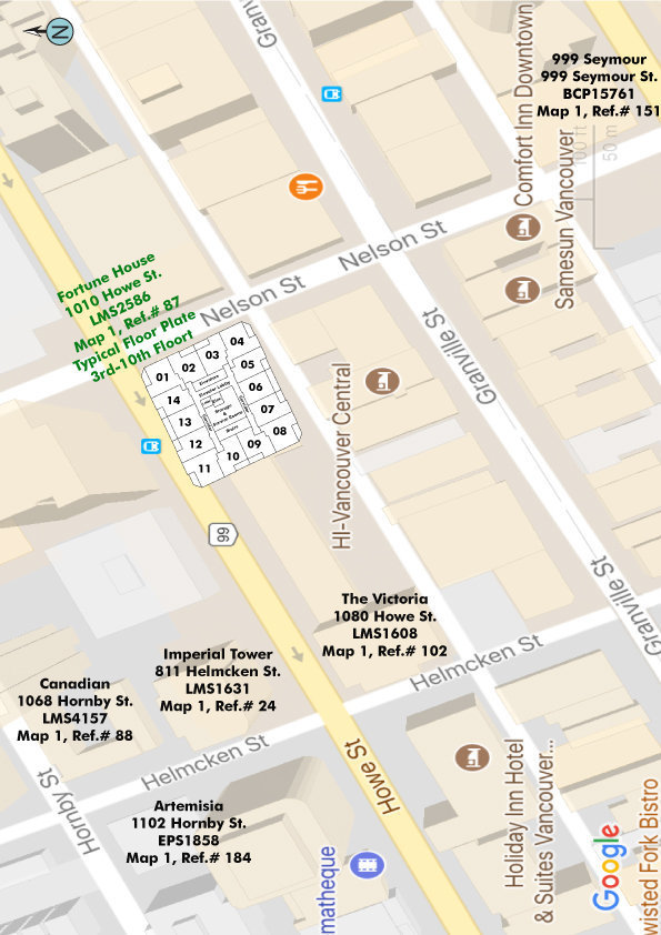 Fortune House location map 2