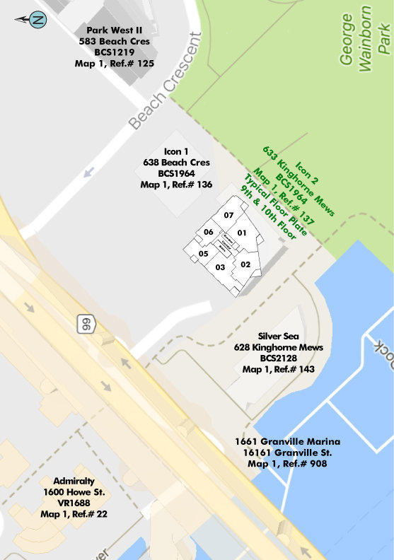 Icon II location map 2
