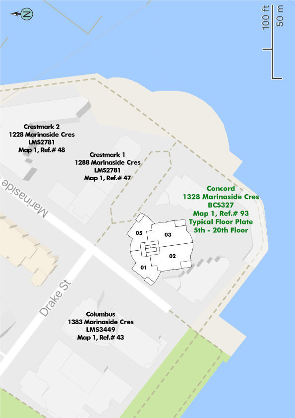 The Concord location map 1