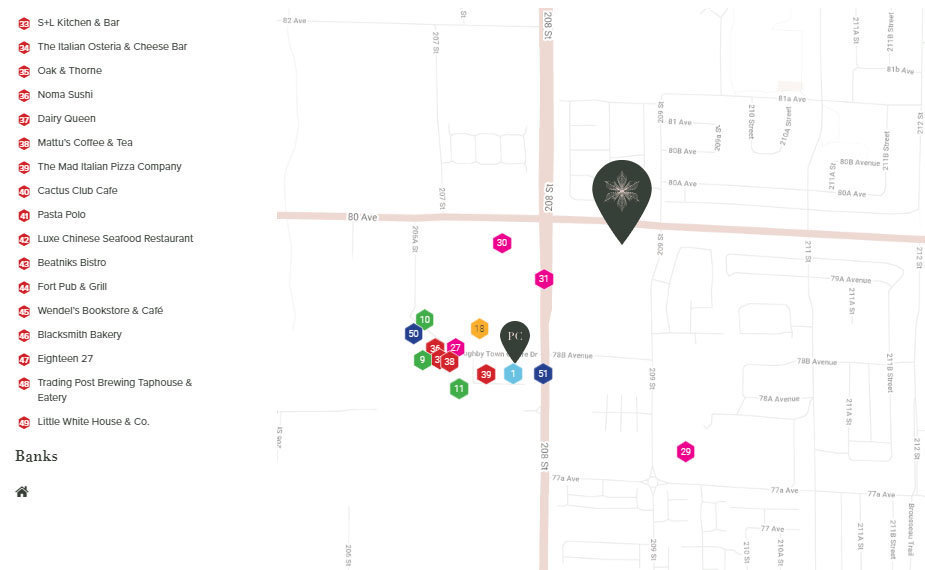 Luxia location map 1