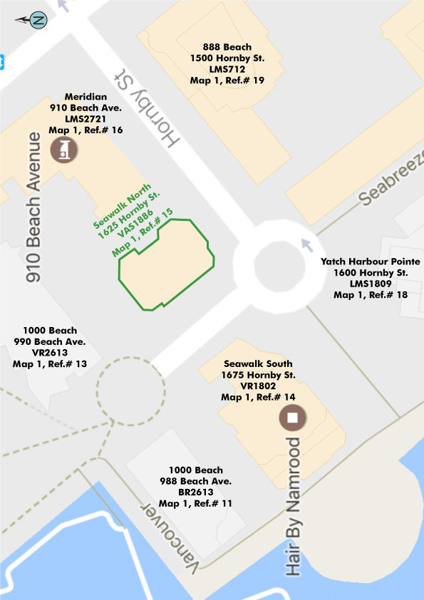 Seawalk North location map 2