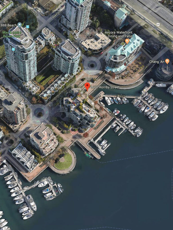 Yacht Harbour Pointe location map 2