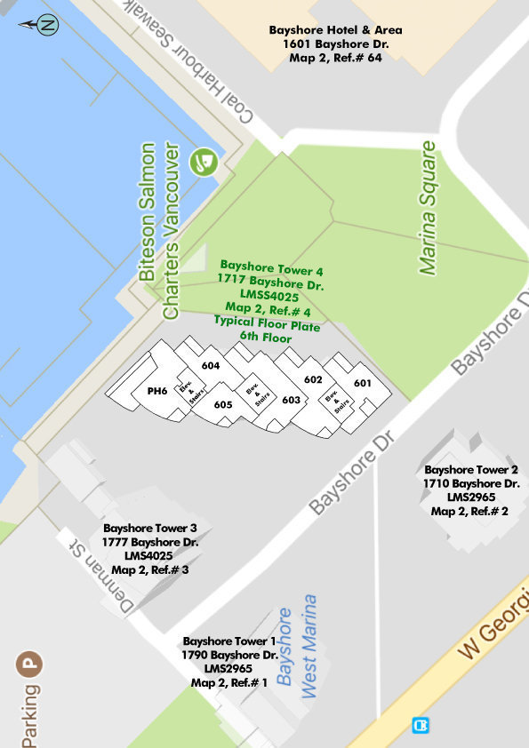 Bayshore Tower 4 location map 1