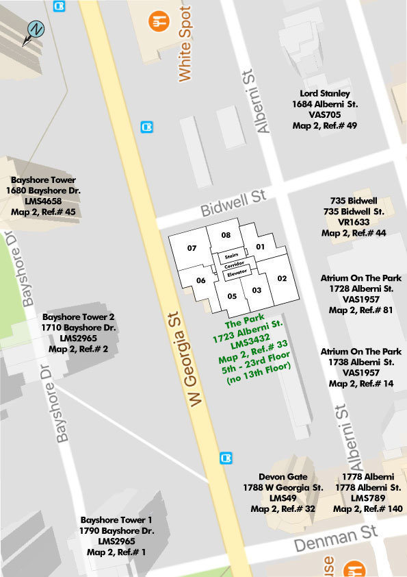 The Park location map 1