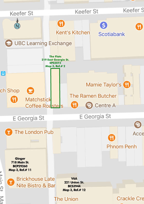 The Flats location map 1
