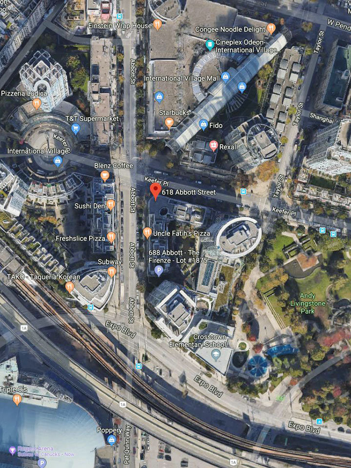 Firenze Tower III location map 2