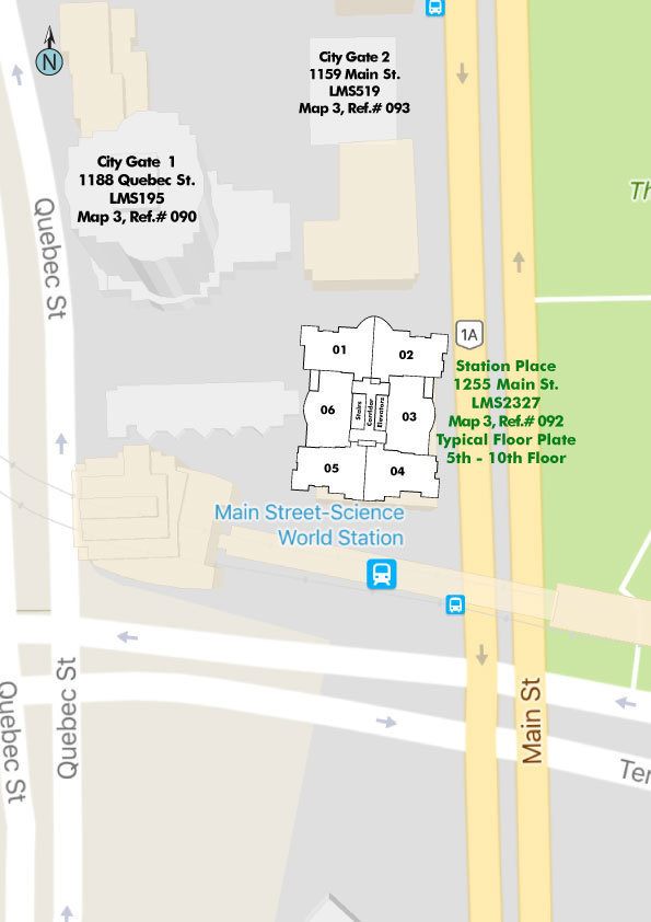Station Place location map 1