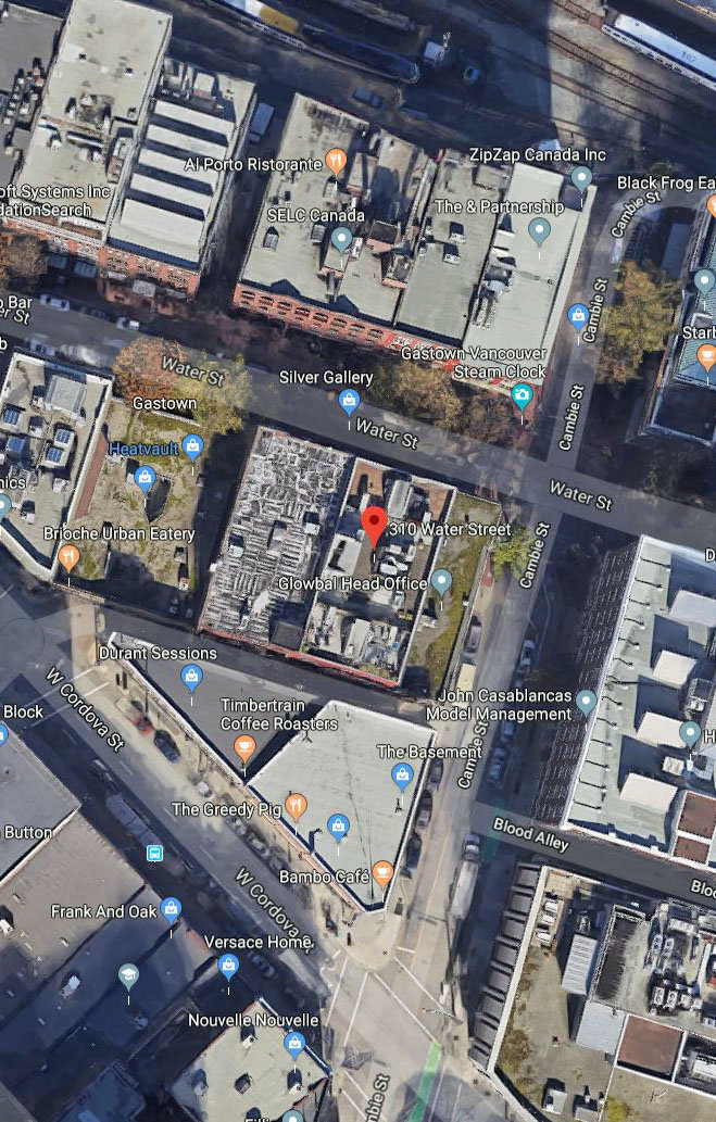 The Taylor Building location map 2