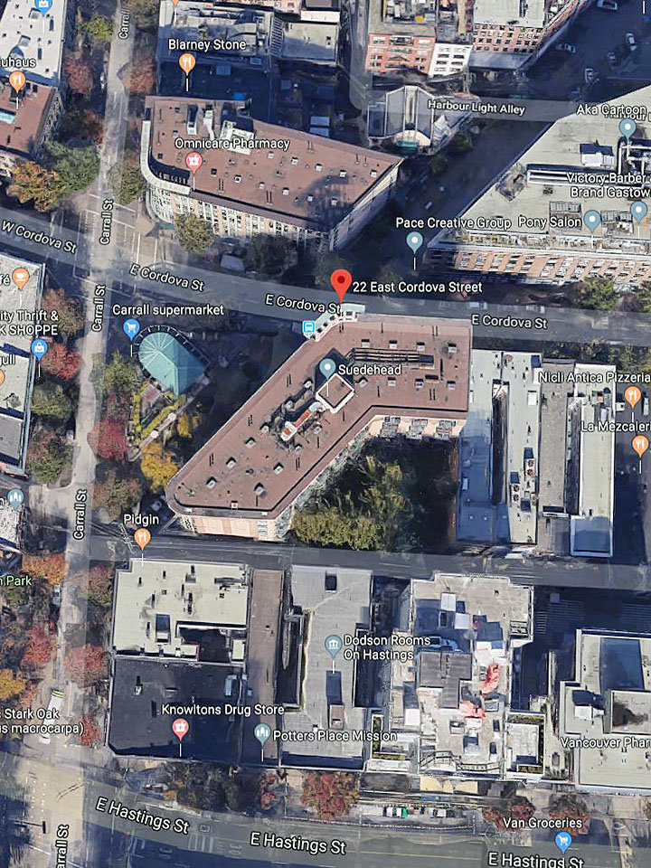 Van Horne location map 2