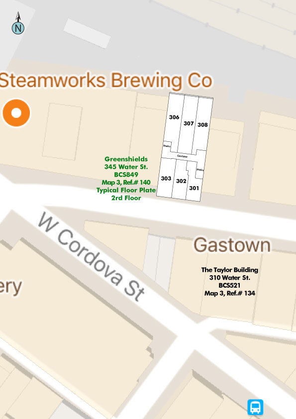 Greenshields location map 1