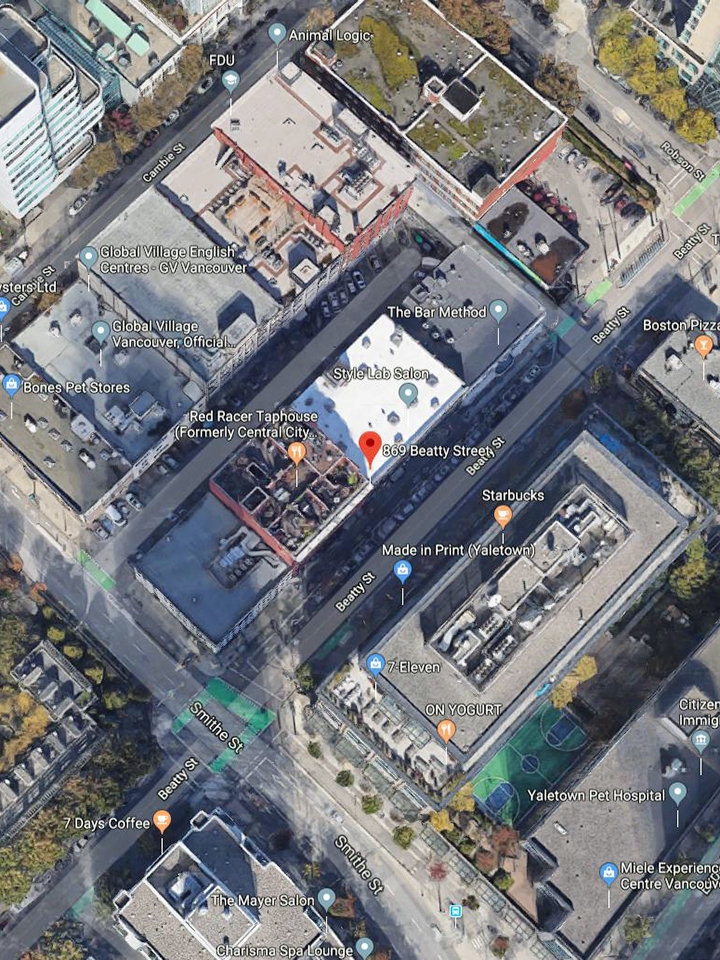 The Hooper Building location map 2
