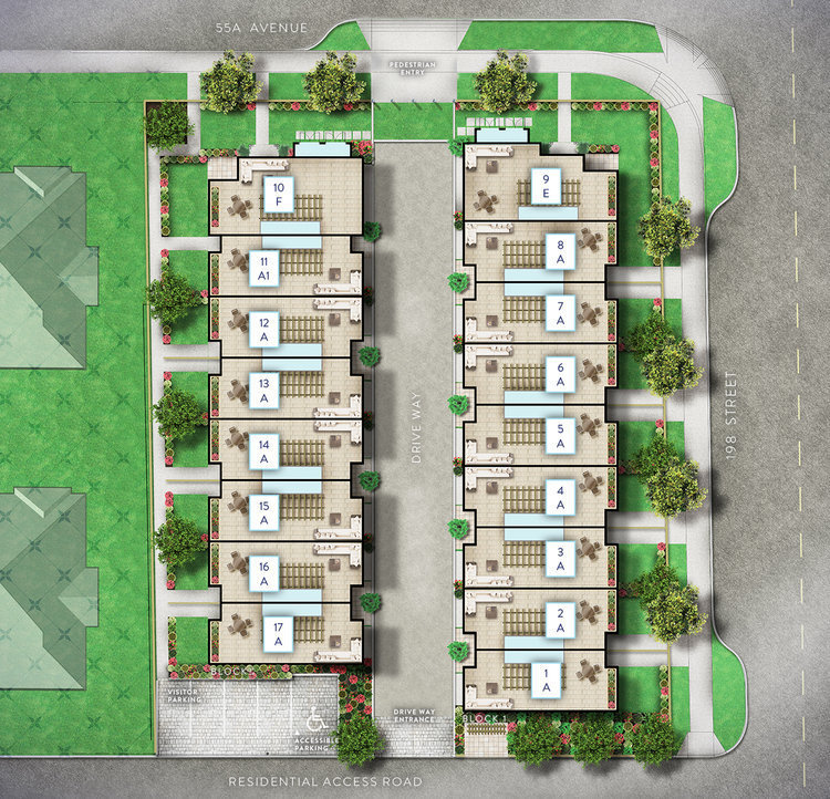 The Terraces Two location map 2