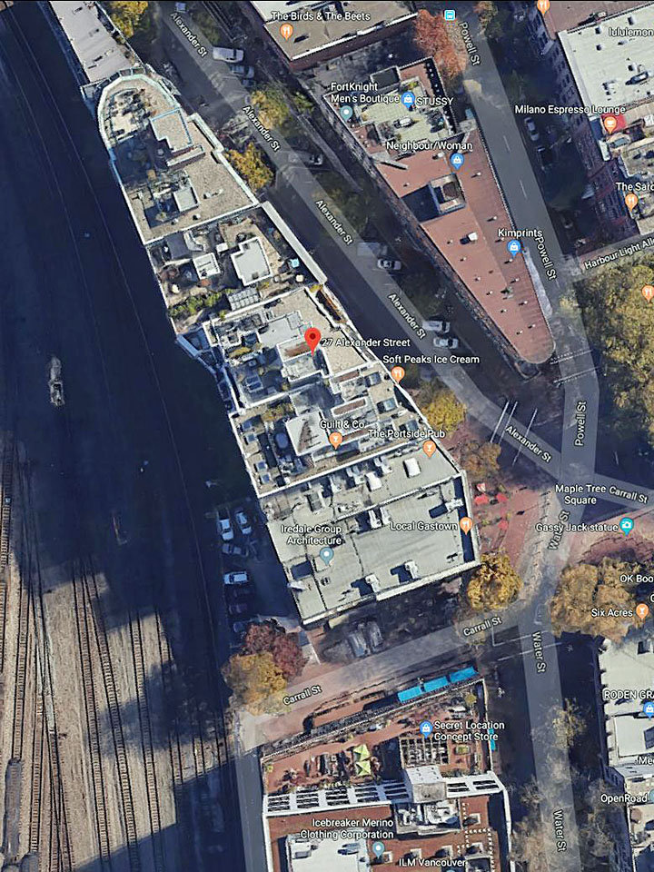 Alexis location map 2