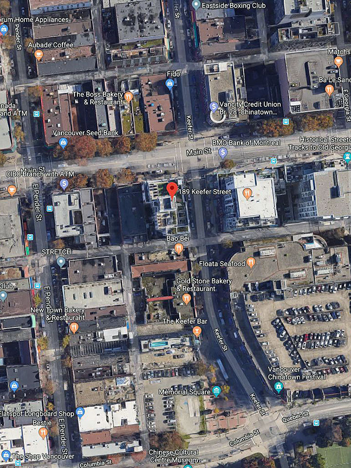 Keefer Block location map 2