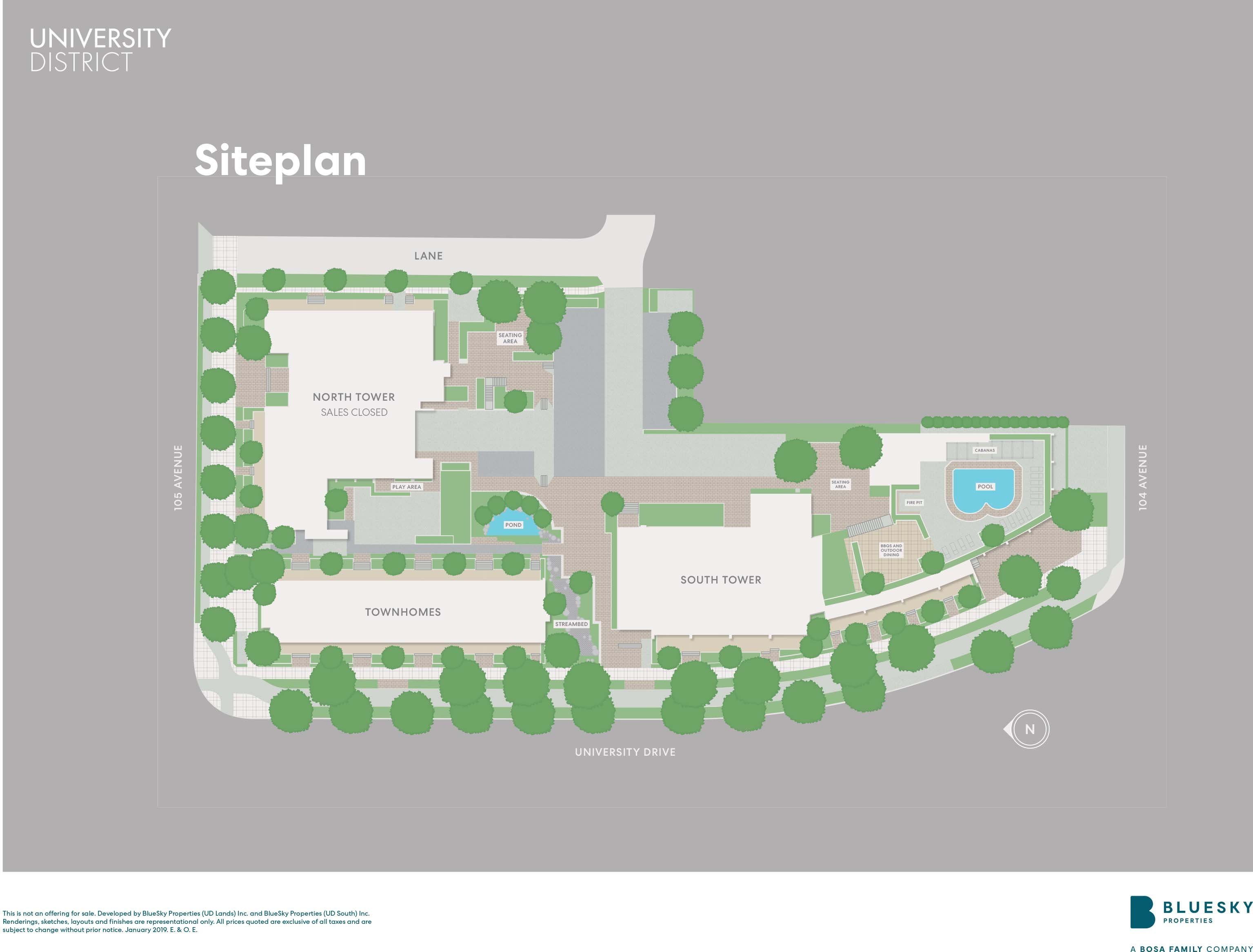 University District location map 2