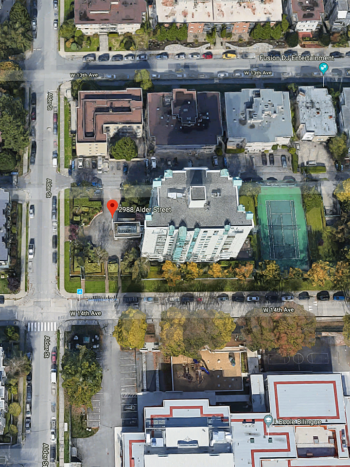 Shaughnessy Gate location map 2