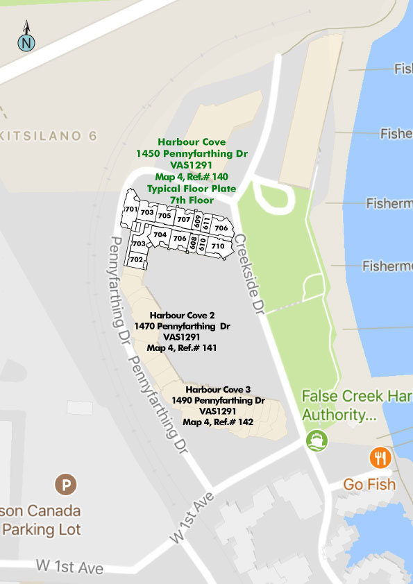 Harbour Cove location map 1