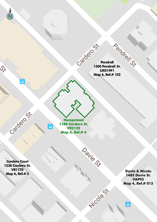 The Hampstead location map 1