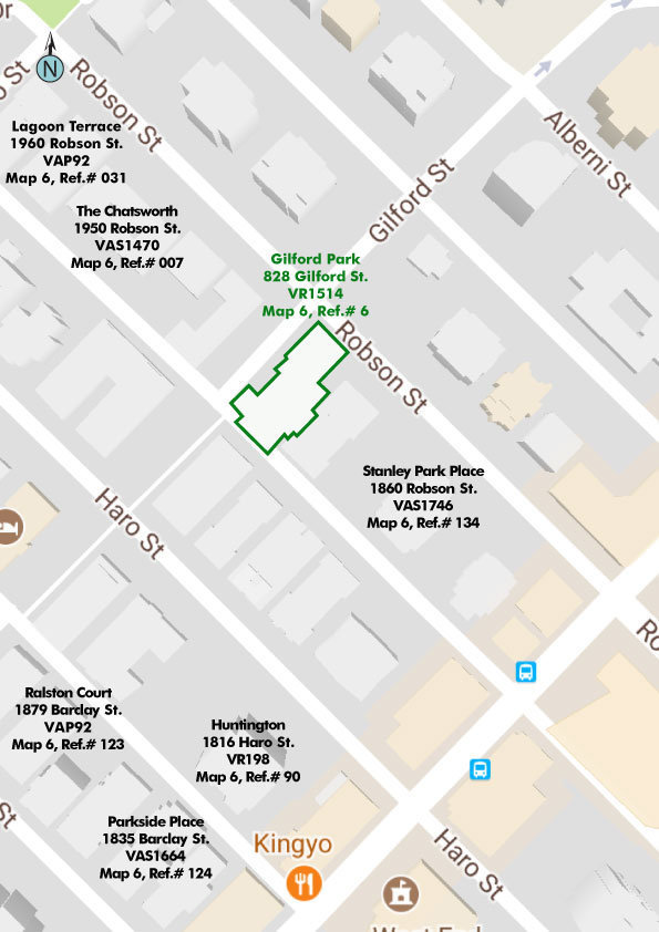 Gilford Park location map 1