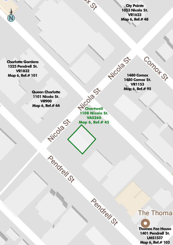 The Chartwell location map 1