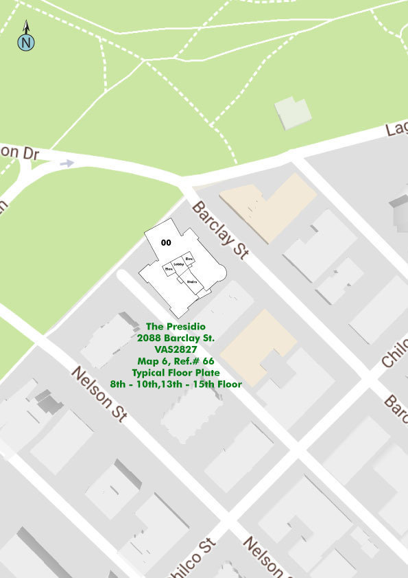 The Presidio location map 1