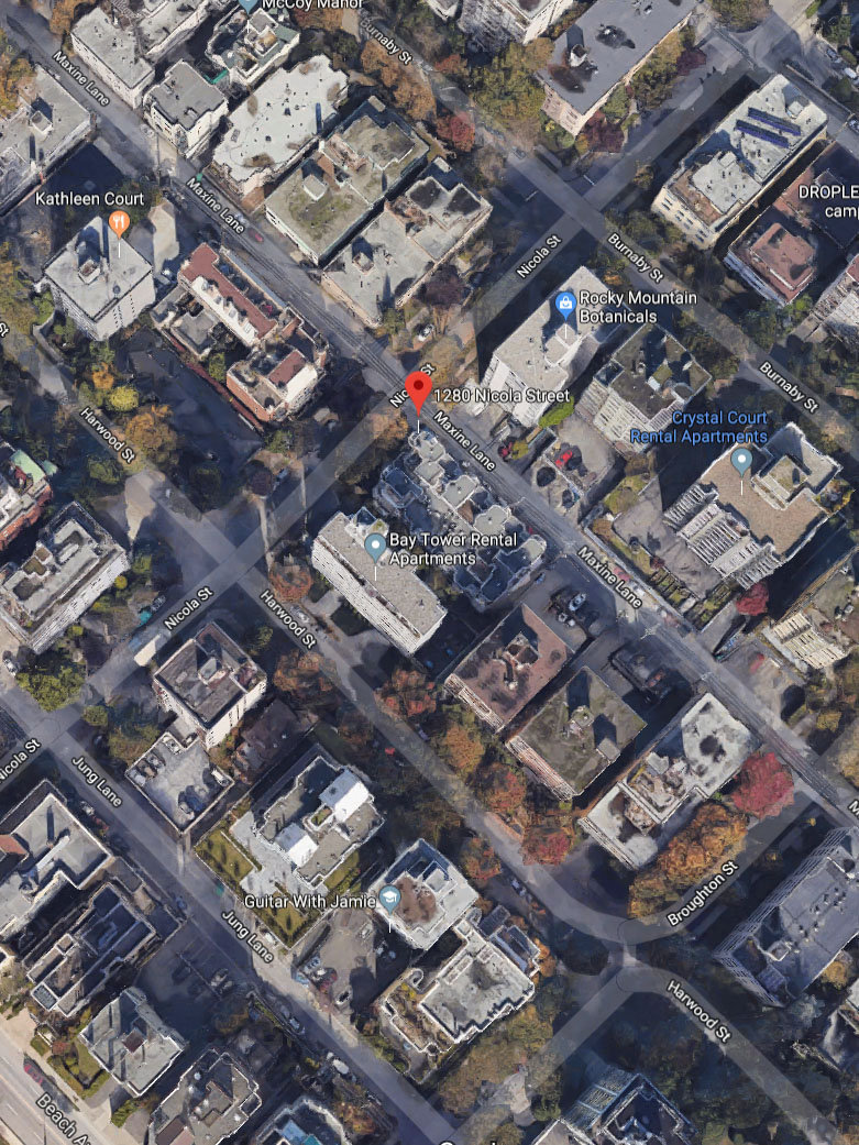 Linden House location map 2