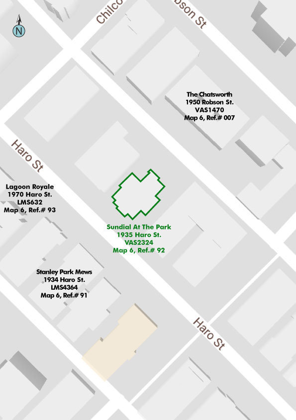 Sundial At The Park location map 1