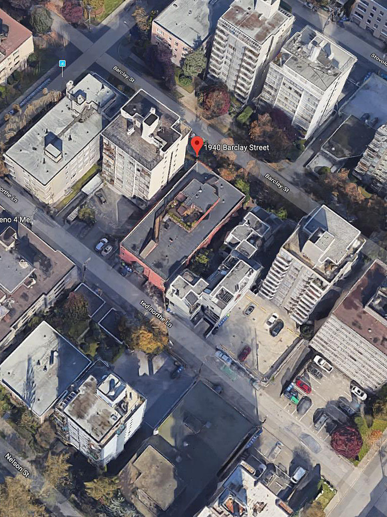 Bourbon Court location map 2